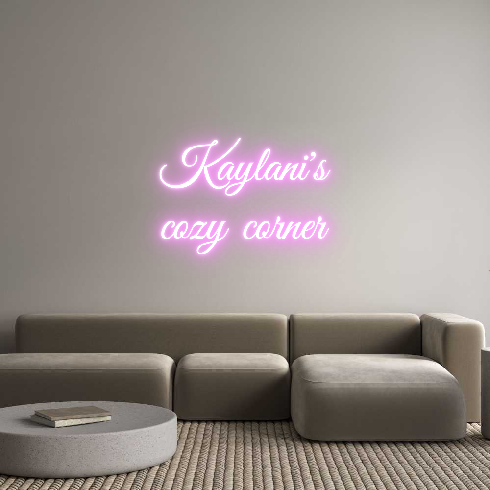 Custom Neon Text - Kaylani's
co...