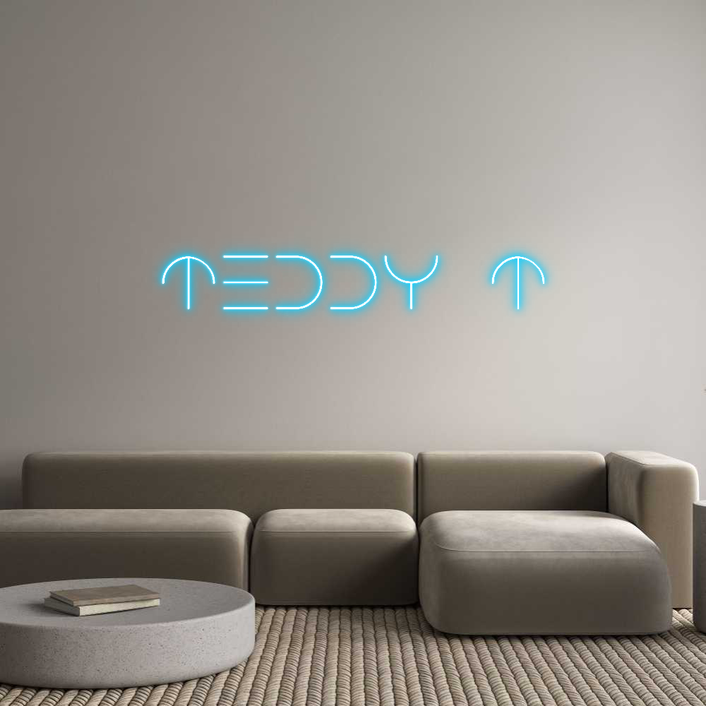 Custom Neon Text - Teddy T