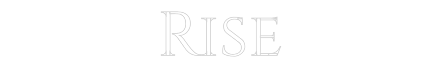 Custom Neon Text - Rise