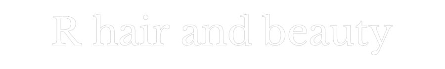 Custom Neon Text - R hair and be...