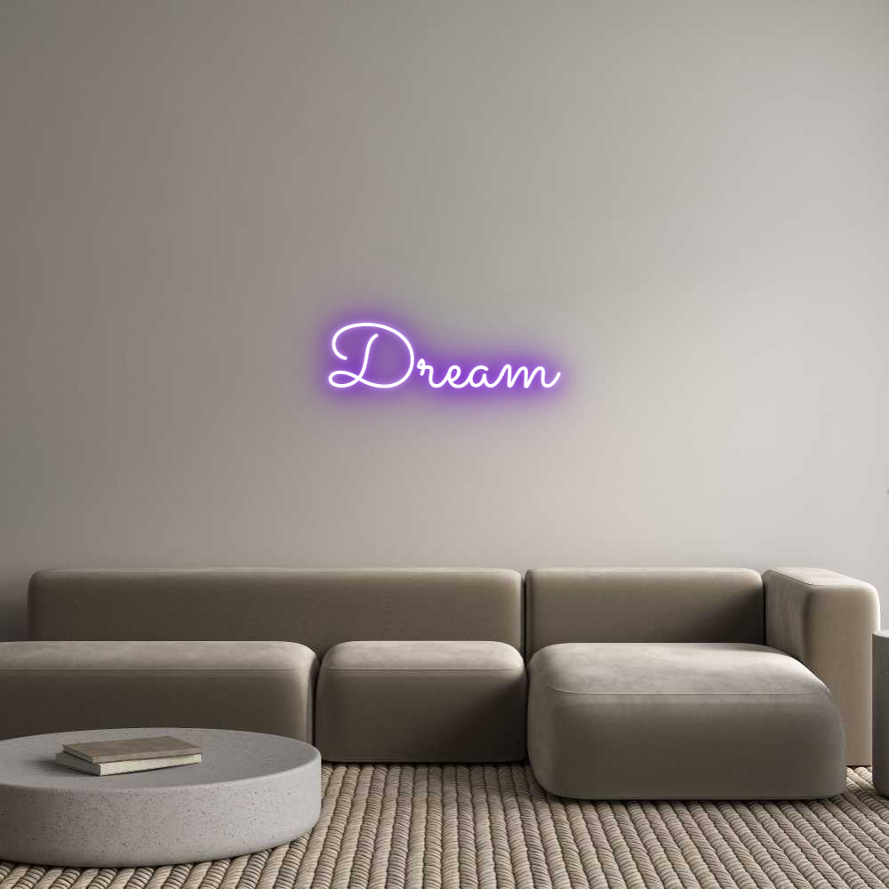 Custom Neon Text - Dream