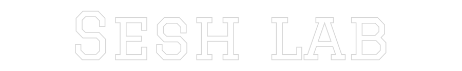 Custom Neon Text - Sesh lab
