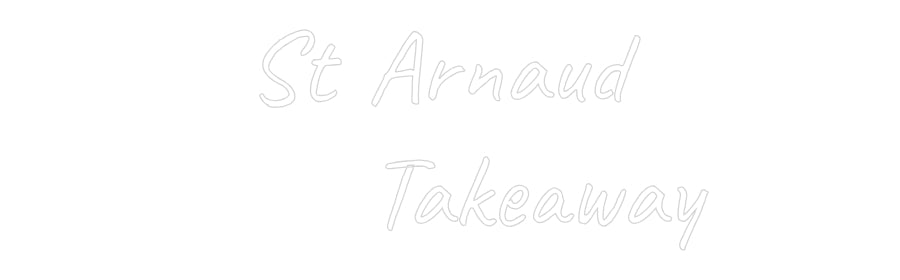 Custom Neon Text- St Arnaud
...