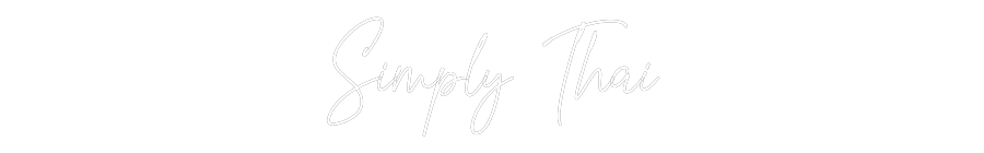 Custom Neon Text - Simply Thai