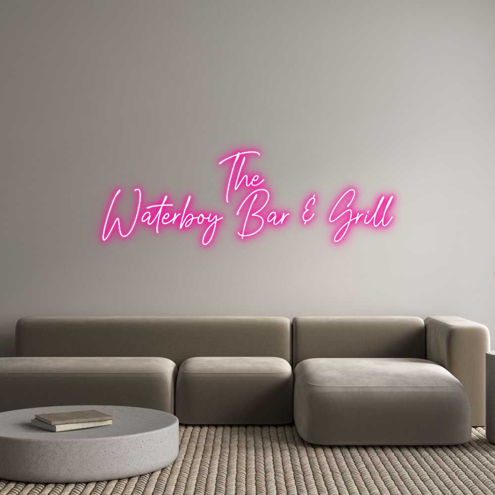 Custom Neon Text- The
Waterbo...
