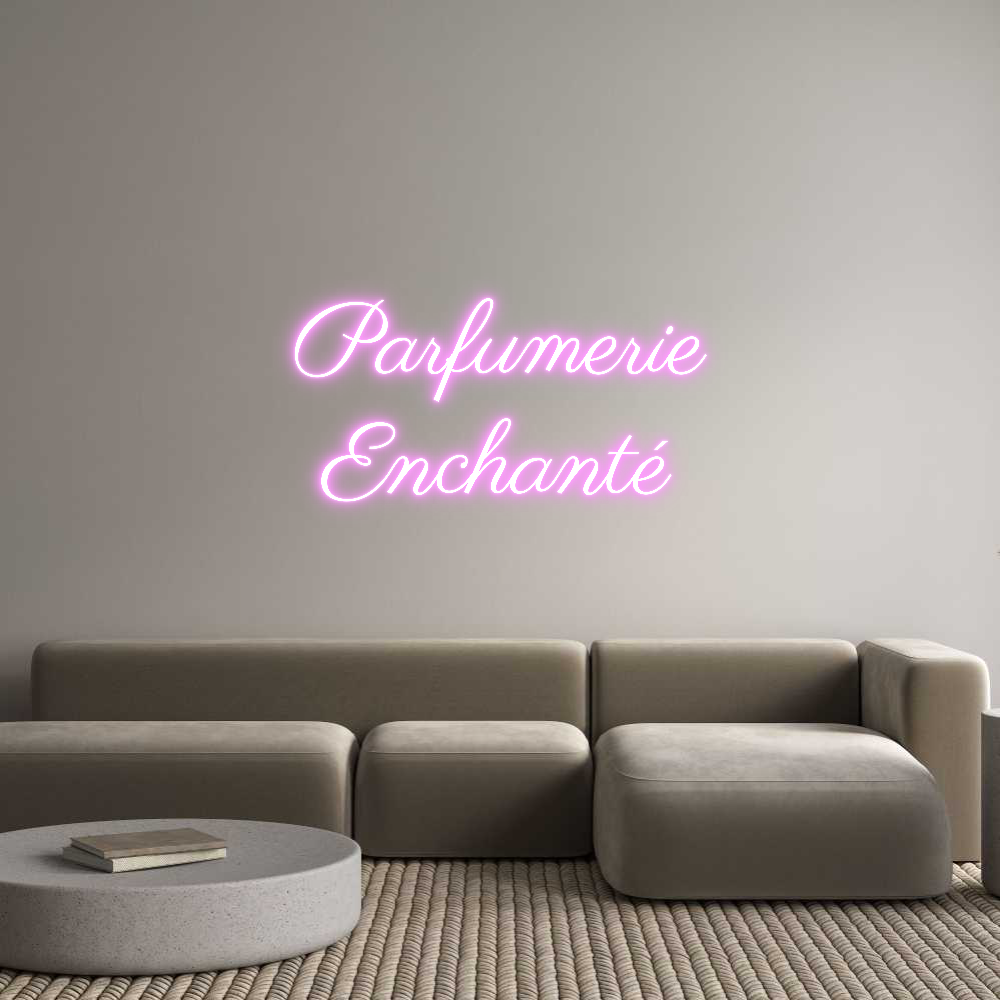Custom Neon Text - Parfumerie
...