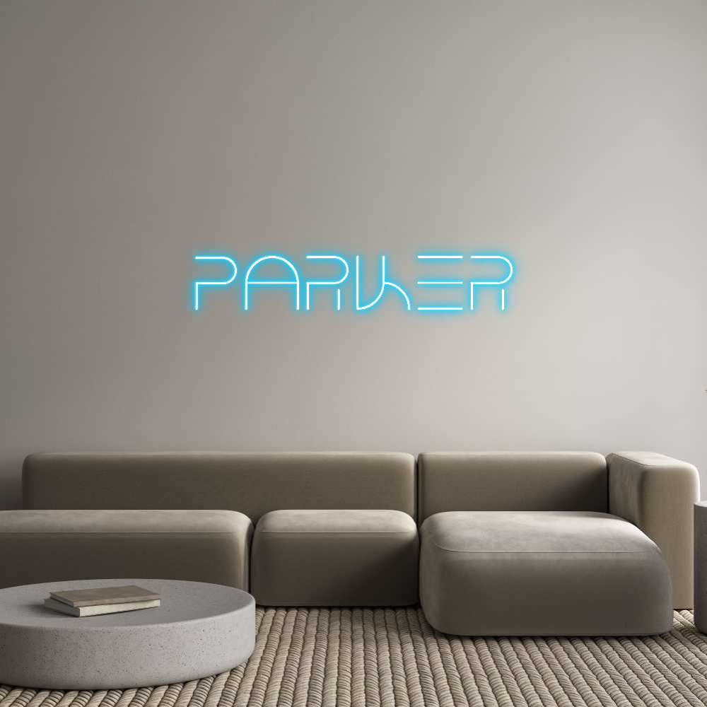 Custom Neon Text - Parker
