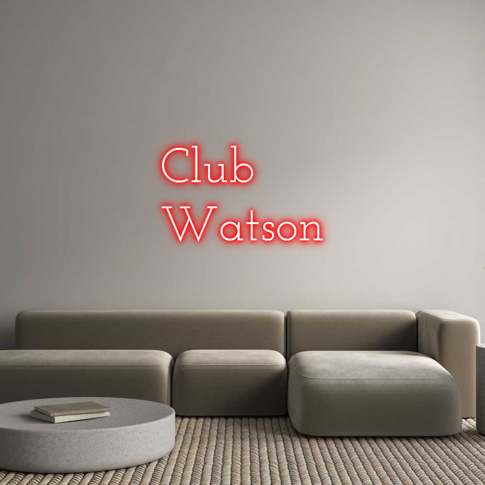 Custom Neon Text - Club
Watson
