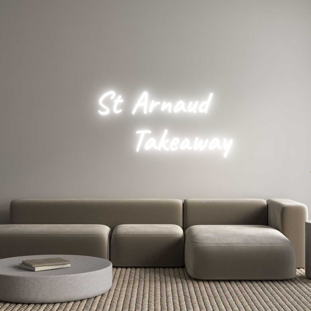 Custom Neon Text- St Arnaud
...