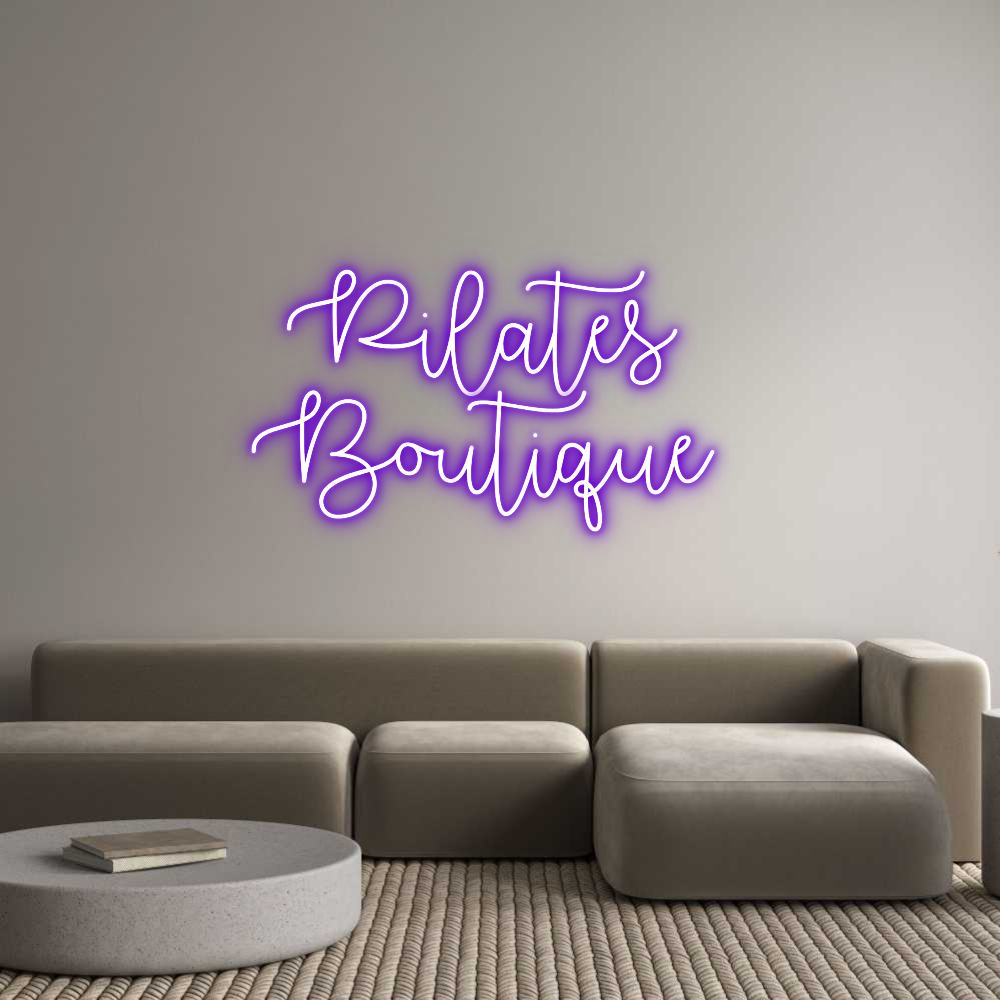 Custom Neon Text - Pilates
Bou...