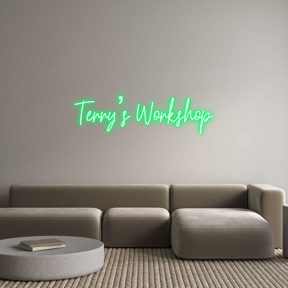 Custom Neon Text - Terry’s Works...