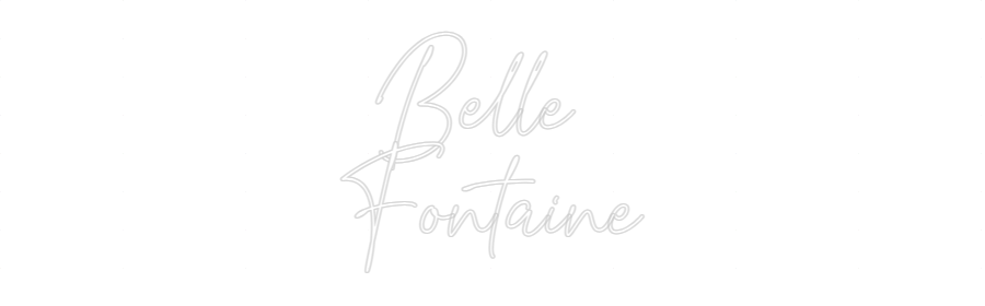 Custom Neon Text - Belle
Fonta...