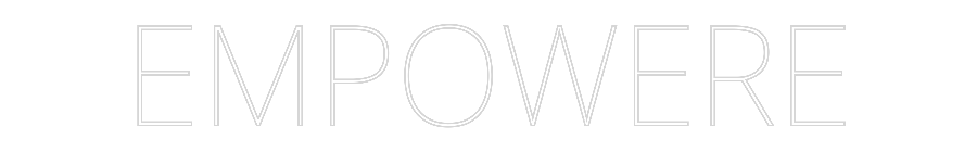 Custom Neon Text - EMPOWERE