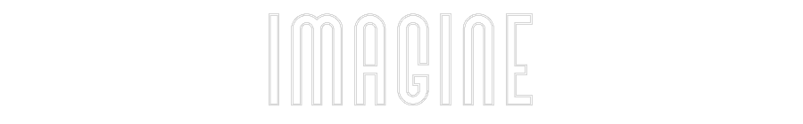 Custom Neon Text - Imagine