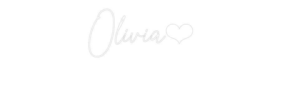 Custom Neon Text - Olivia❤
️