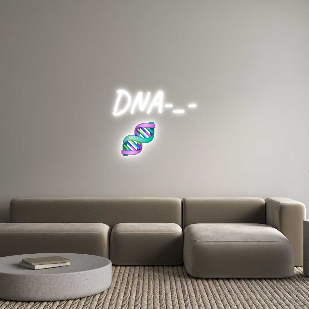 Custom Neon Text - DNA-_-
š§¬