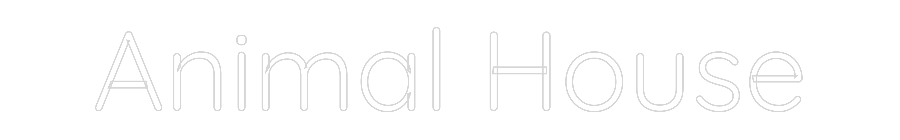 Custom Neon Text - Animal House