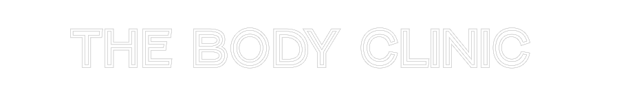 Custom Neon Text - THE BODY CLIN...
