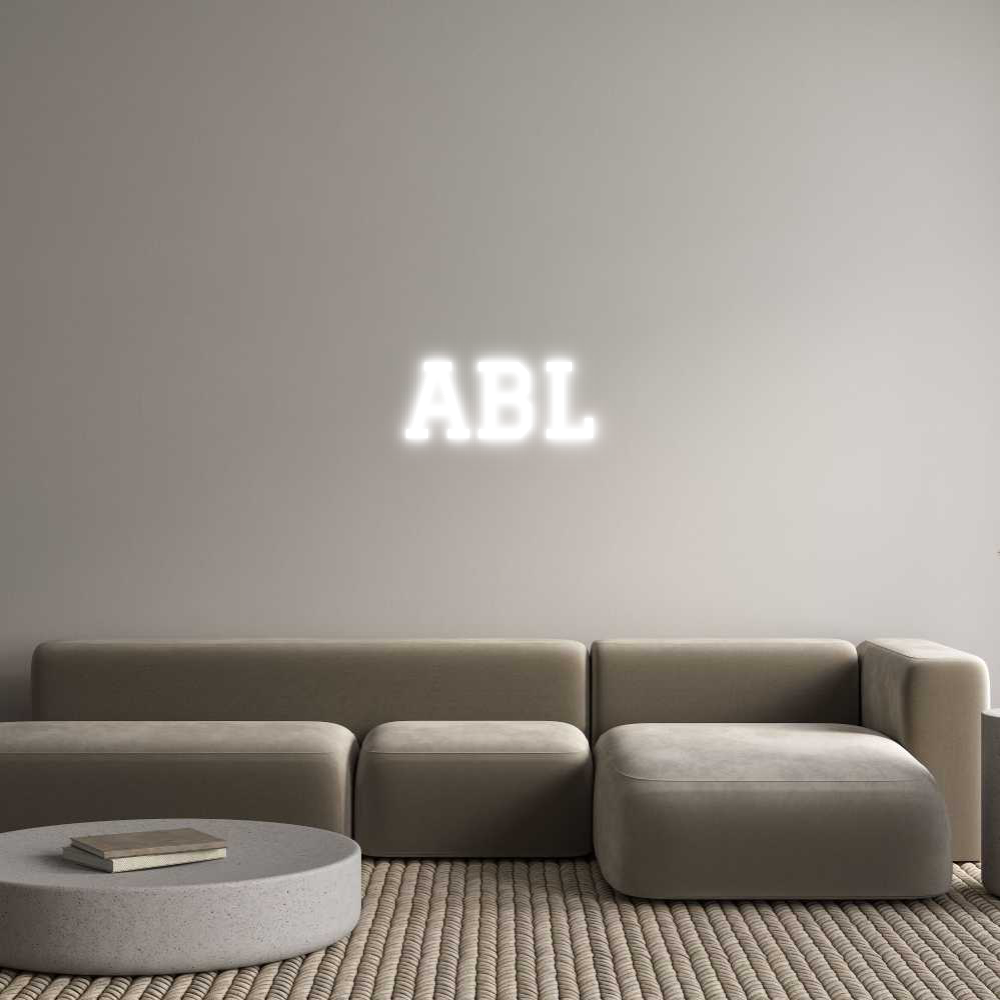 Custom Neon Text - ABL