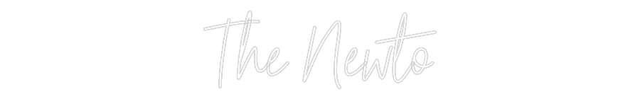 Custom Neon Text - The Newto