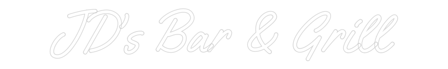 Custom Neon Text - JD’s Bar & Gr...