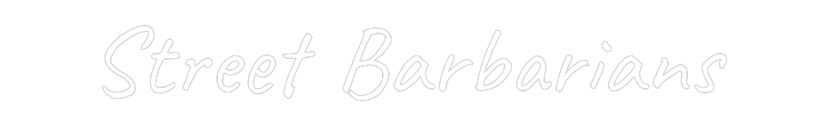 Custom Neon Text - Street Barbar...