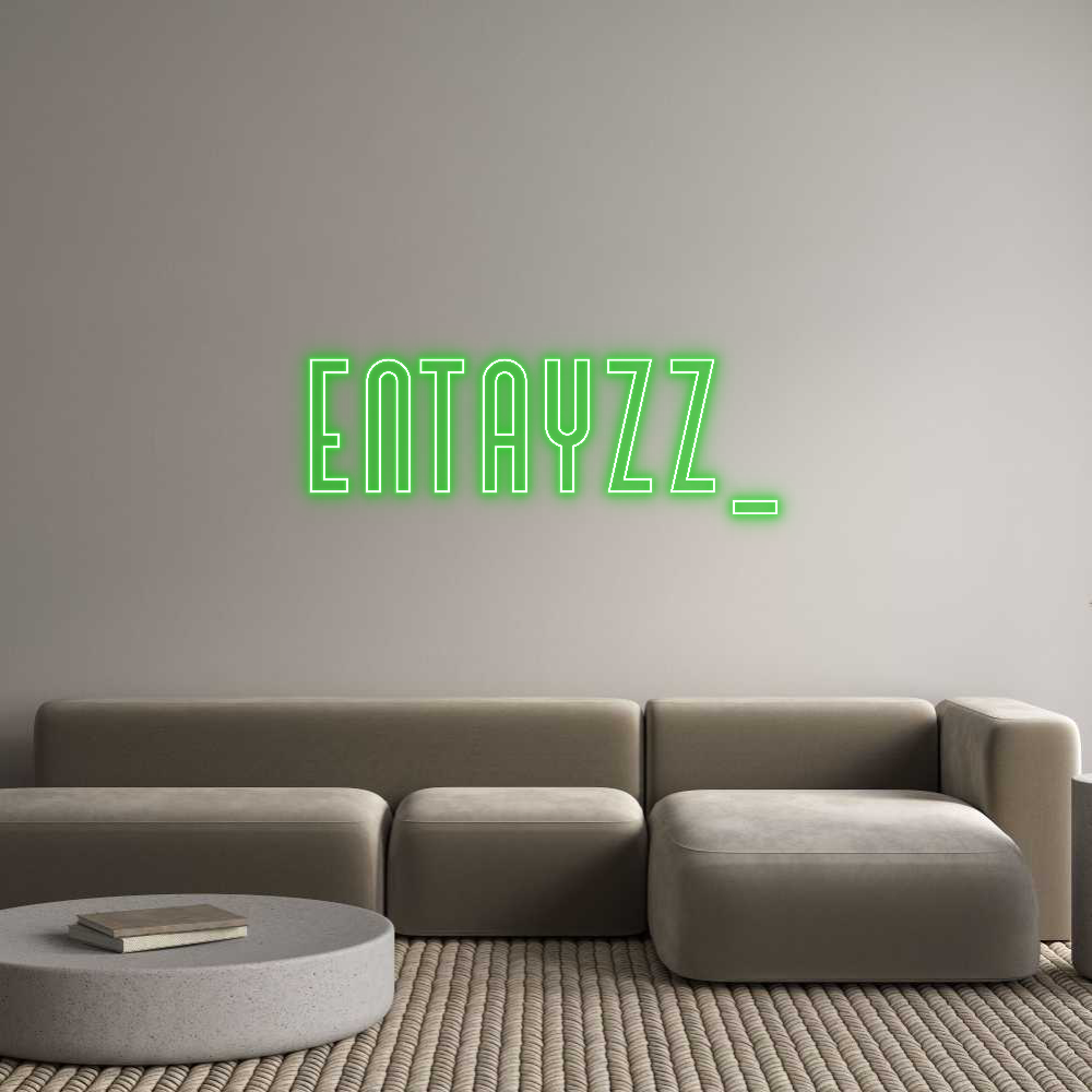 Custom Neon Text - Entayzz_