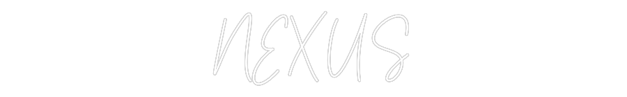 Custom Neon Text - NEXUS