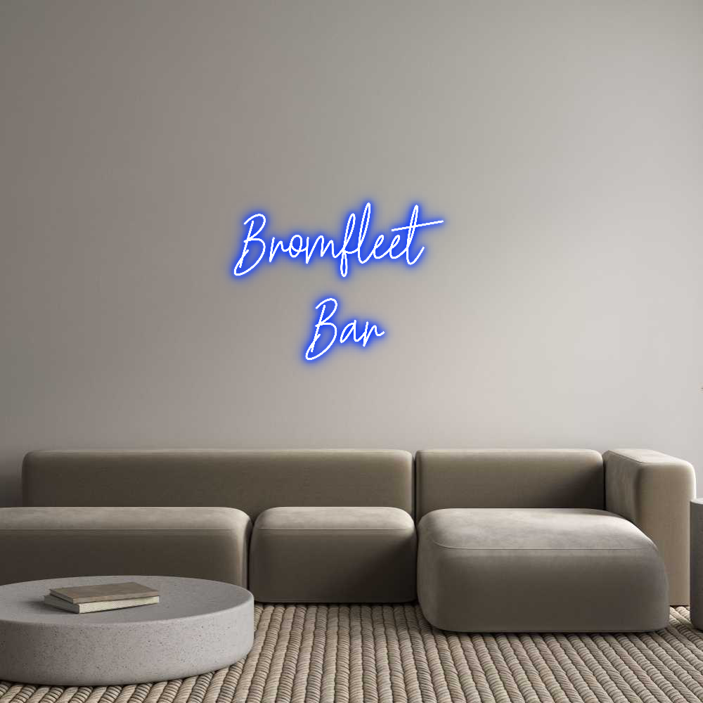 Custom Neon Text- Bromfleet
...