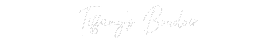 Custom Neon Text - Tiffany's Bou...