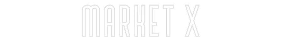 Custom Neon Text - Market X