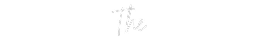 Custom Neon Text - The