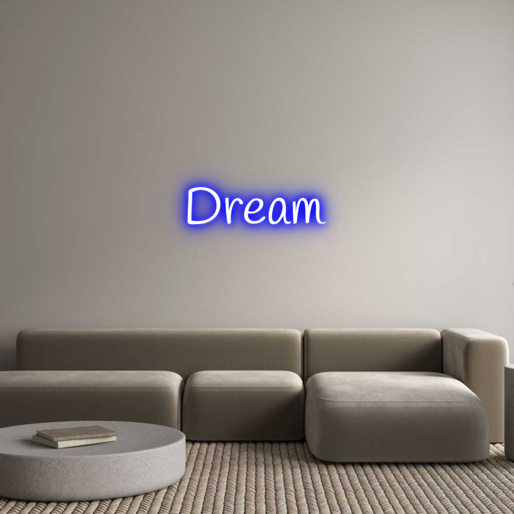 Custom Neon Text - Dream