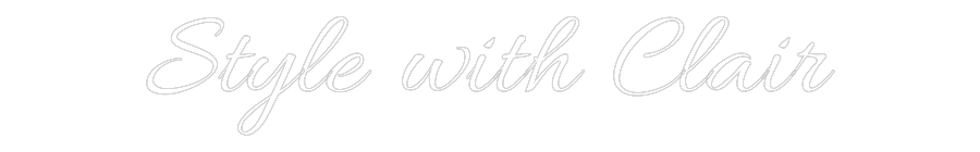 Custom Neon Text - Style with Cl...