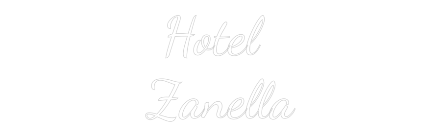Custom Neon Text - Hotel
Zanella
