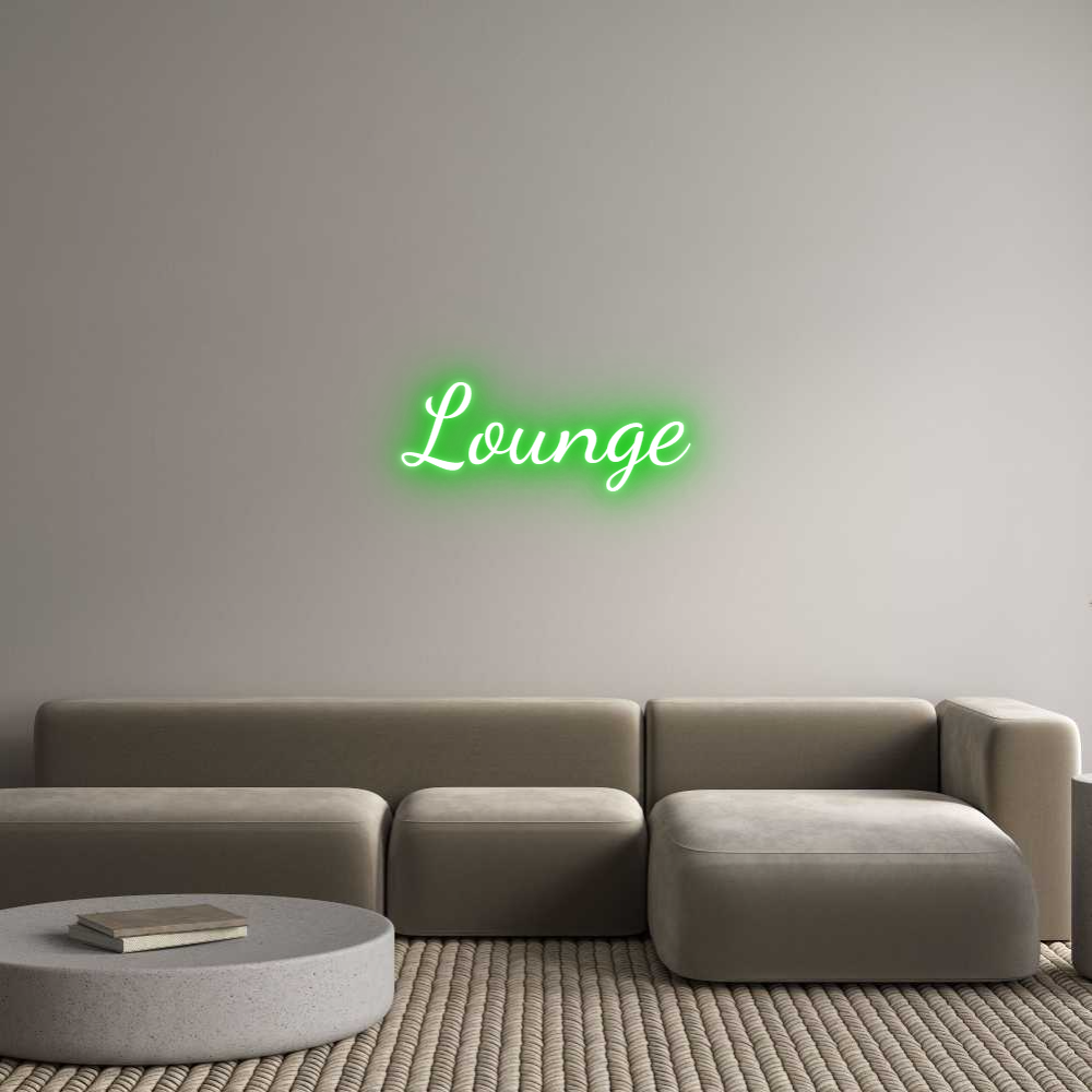 Custom Neon Text - Lounge