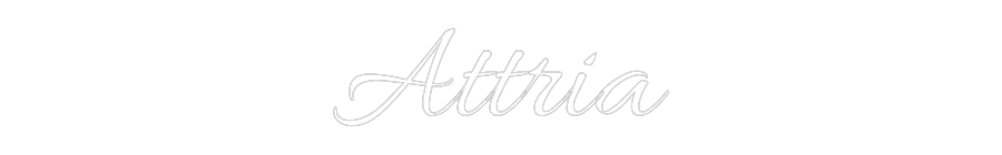 Custom Neon Text - Attria