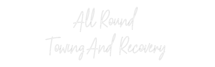 Custom Neon Text - All Round
T...