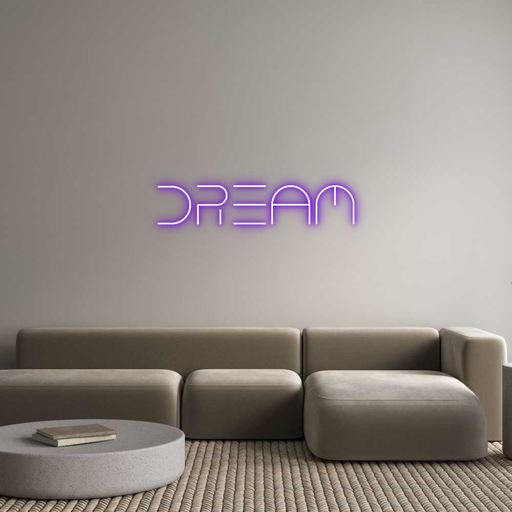 Custom Neon Text - Dream