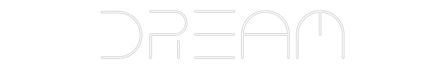 Custom Neon Text - Dream