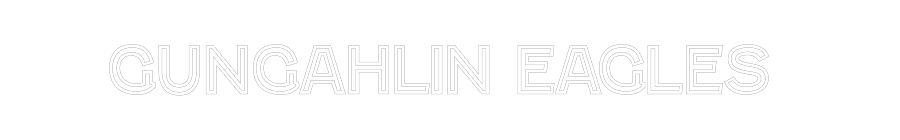 Custom Neon Text- Gungahlin Eag...