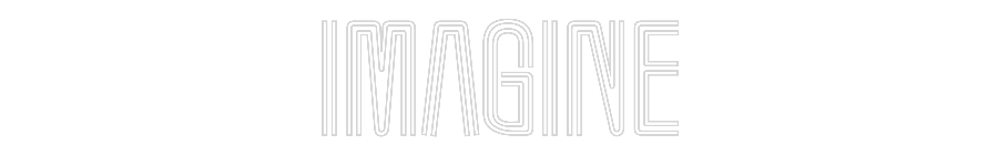 Custom Neon Text - Imagine
