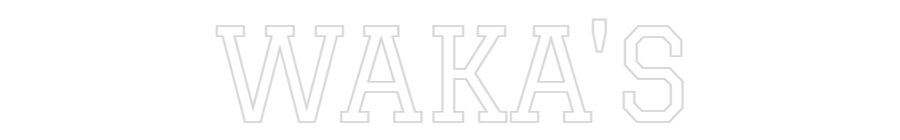 Custom Neon Text- WAKA'S