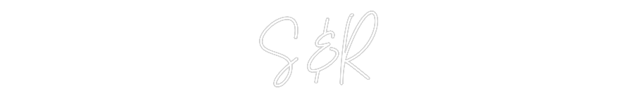 Custom Neon Text - S&R