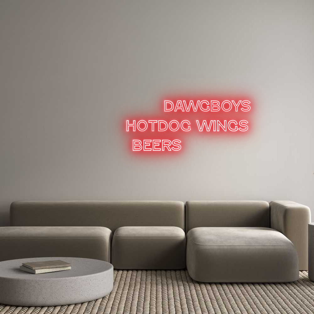 Custom Neon Text- ...