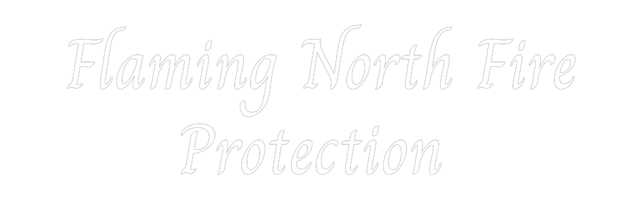 Custom Neon Text - Flaming North...