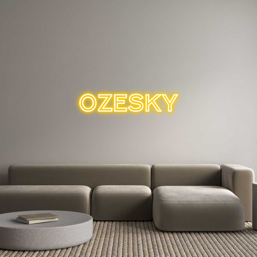 Custom Neon Text - Ozesky