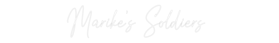 Custom Neon Text - Marike’s Sold...