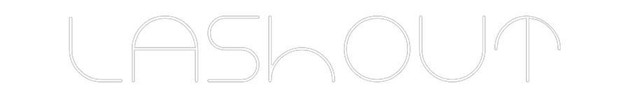 Custom Neon Text- Lashout