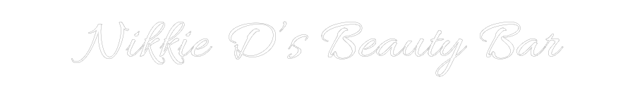 Custom Neon Text - Nikkie D’s Be...
